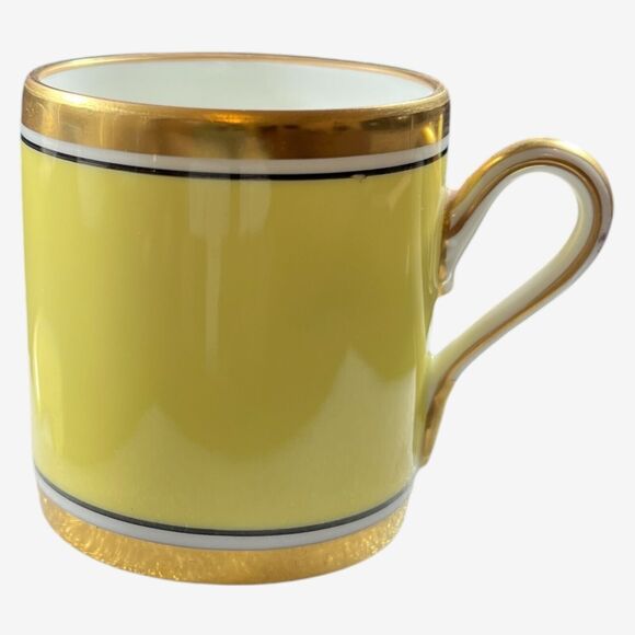 Richard Ginori Contessa Yellow demitasse espresso after dinner cup and saucer - Picture 4 of 8